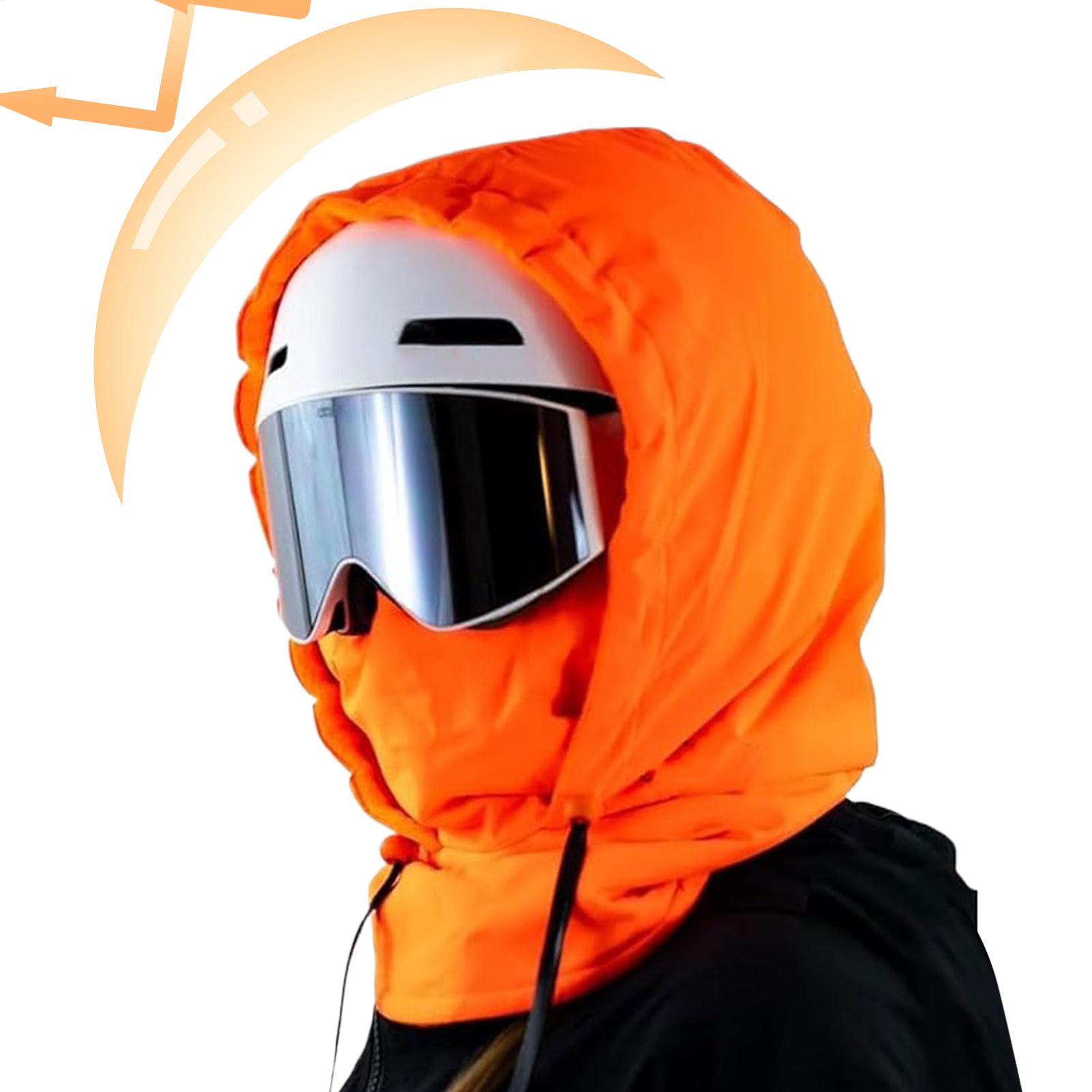 Cycling To Work - Winter Hood Breathable Fleece Windproof Waterproof